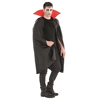 Black & Red Vampire Cape Child Costume
