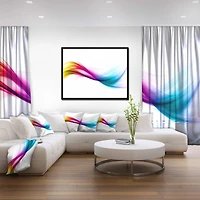 Designart - Rainbow Shade Waves