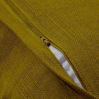 Hello Honey® Woven Cotton and Jute Pillow