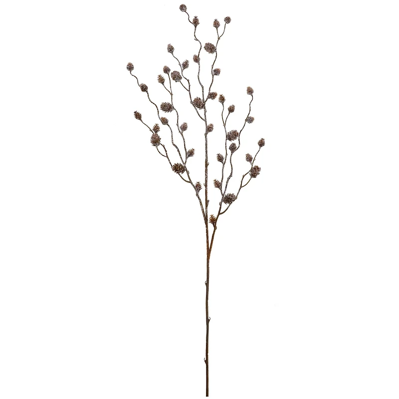 35.5" Mini Snowy Pinecone Stem by Ashland®