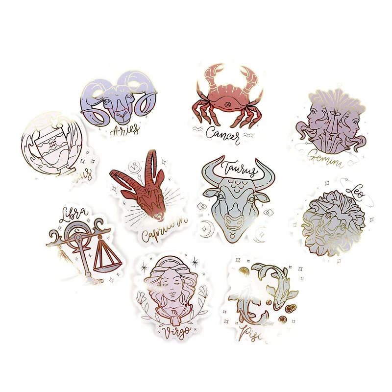 Vinyl Diecut Zodiac Sticker Set by Recollections™