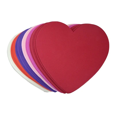 12 Packs: 35 ct. (420 total) Heart Foam Shapes by Creatology™