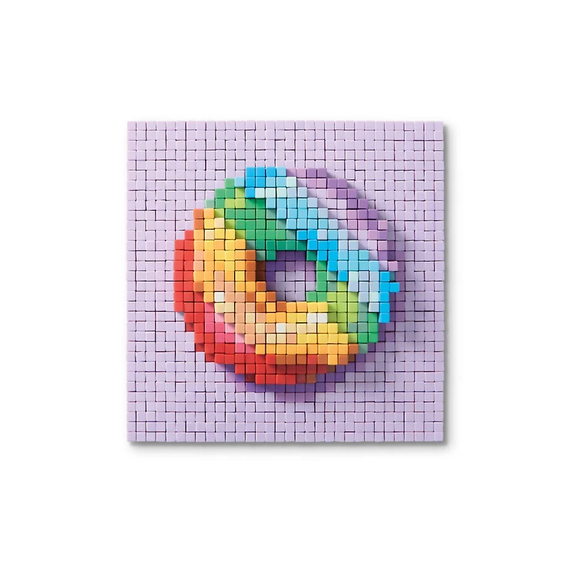 Donuts Pixelated Brick Art Kit by Make Market®