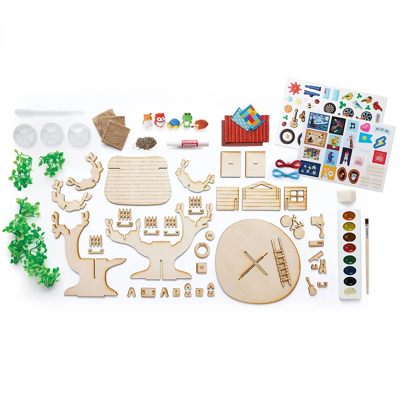 Creativity for Kids® Build & Grow Tree House Kit