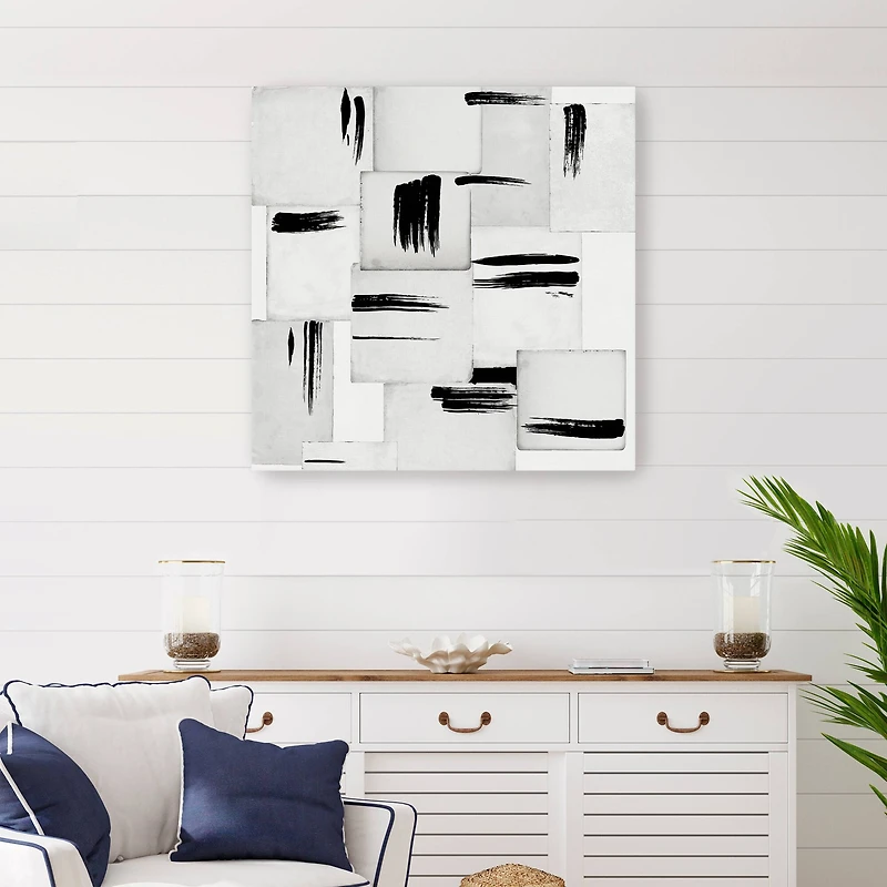 Splattering II Canvas Giclee