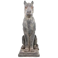 Design Toscano 32" The Great Dane Sentinel Quiet Strength Dog Statue