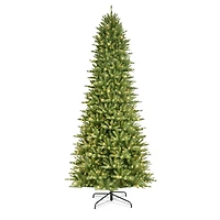 9ft. Pre-Lit Slim Fraser Fir Artificial Christmas Tree