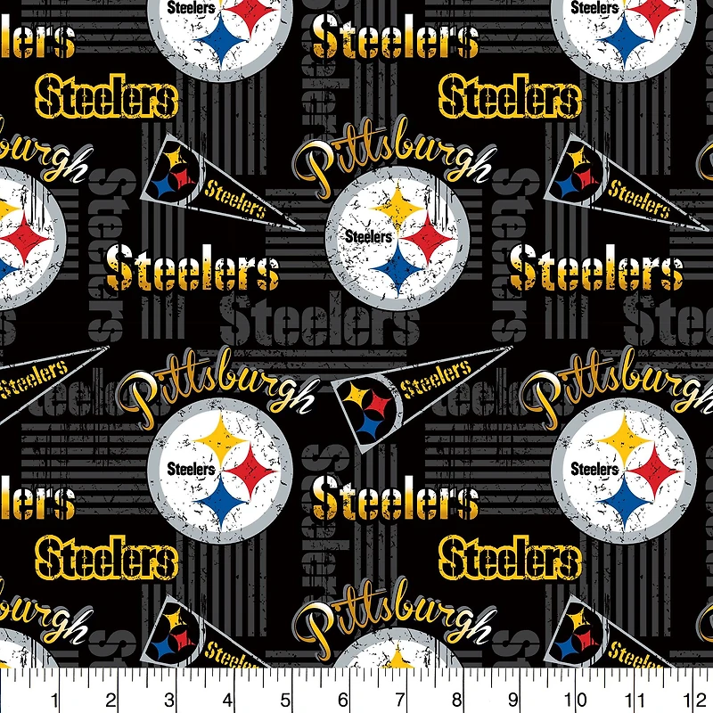 NFL Pittsburgh Steelers Cotton Fabric