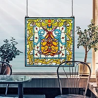20.5" Bedford Manor Stained Glass Window