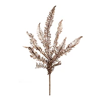 Brown Icy Fern Sprays, 6ct.