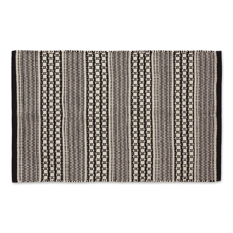 DII® Dobby Stripe Hand-Loomed Rug