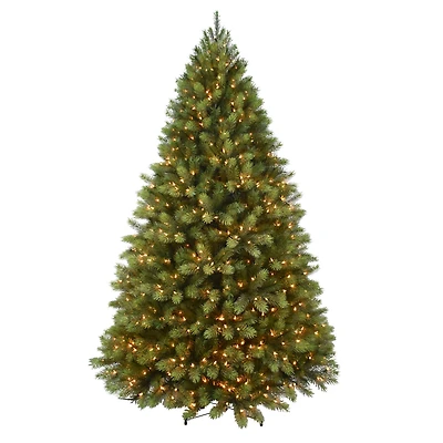 7.5ft. Pre-Lit Middleburry Spruce Artificial Christmas Tree, Clear Lights