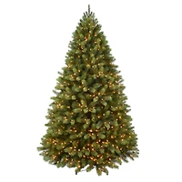 7.5ft. Pre-Lit Middleburry Spruce Artificial Christmas Tree, Clear Lights