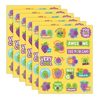 Teacher Created Resources® Grape Smelly Stickers, 6 Packs of 120
