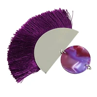 Creations Fan Tassel Pendants by Bead Landing