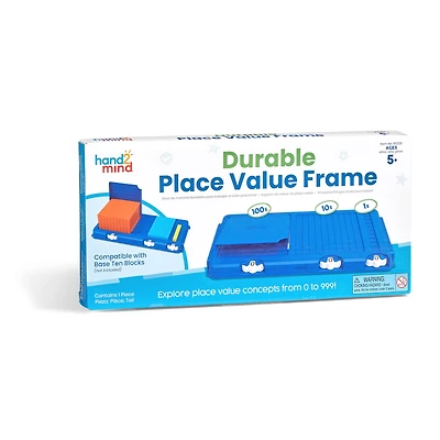 hand2mind Durable Place Value Frame, 1ct.