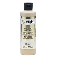FolkArt® Metallic Acrylic Paint, 8 oz.
