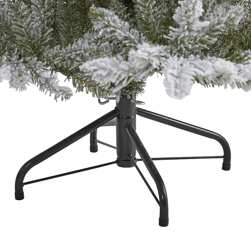 5ft. Pre-Lit West Virginia Spruce Artificial Christmas Tree, Clear LED Lights