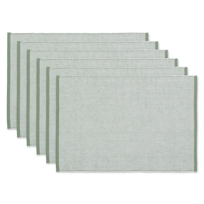 DII® Eco-Friendly Fine Ribbed Placemats