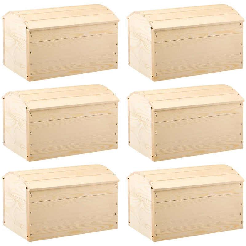 6 Pack: 11" Wood Trunk by Make Market®