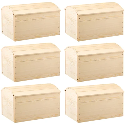 6 Pack: 11" Wood Trunk by Make Market®
