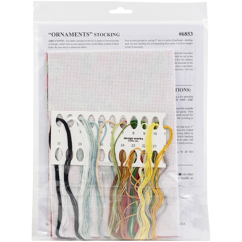 Design Works™ Ornaments Counted Cross Stitch Stocking Kit