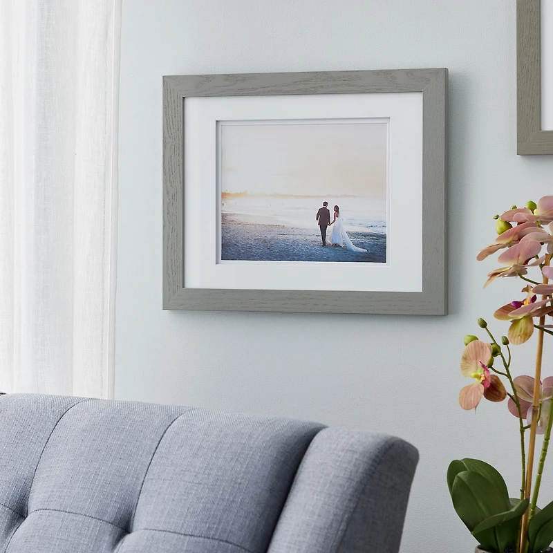 8 Pack: Gray Gallery Wall Frame with Double Mat by Studio Décor