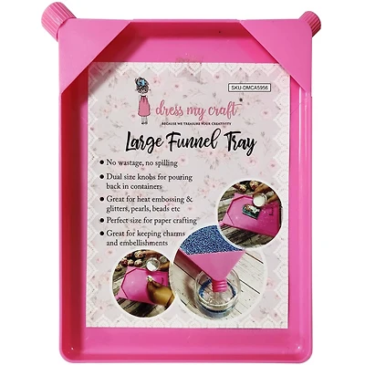 Dress My Craft® Large Funnel Tray