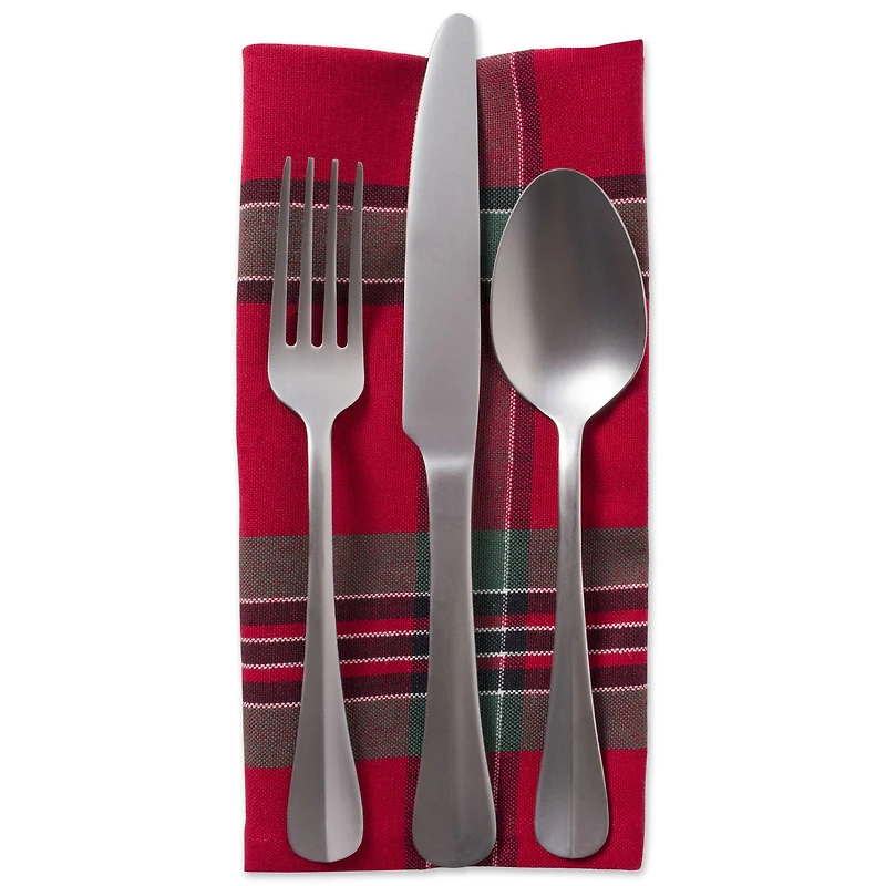 DII® Holiday Plaid Napkins, 6ct.
