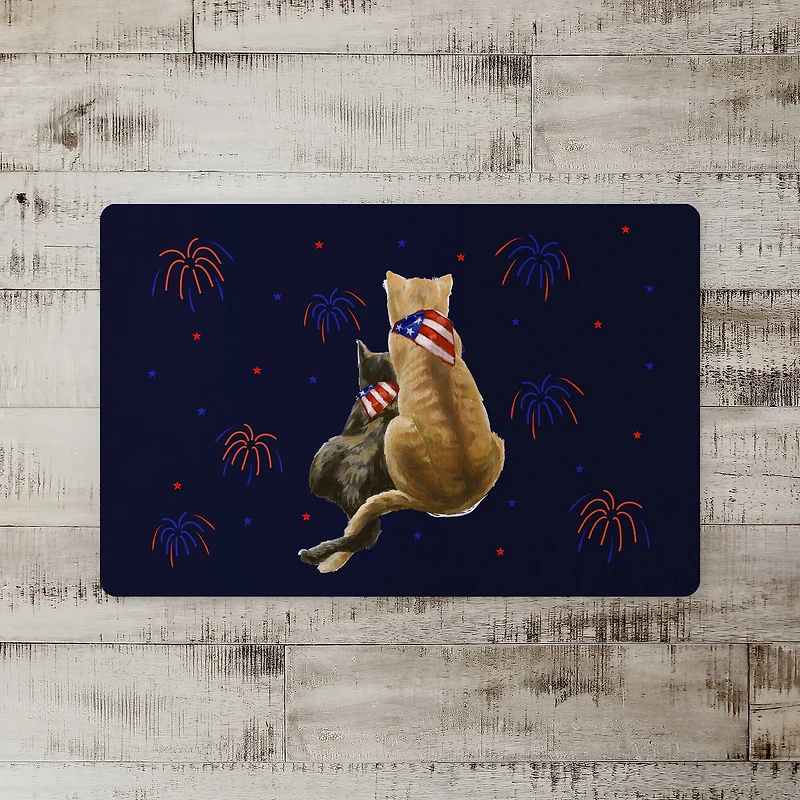American Cats Floor Mat