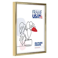 Frame USA Metal I Gold Single Image Picture Frame