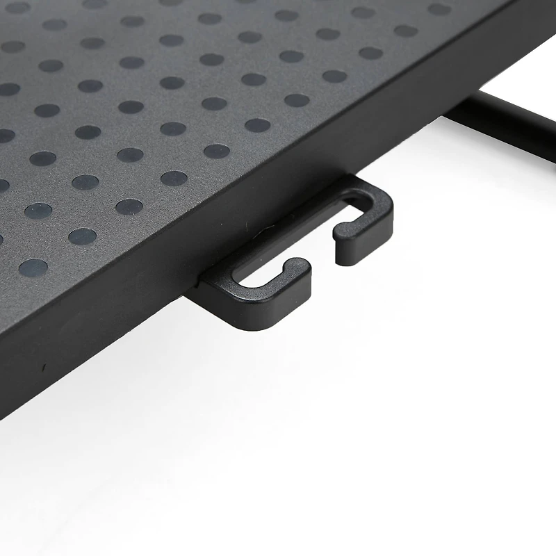 Mind Reader Black Metal Monitor Stand Riser