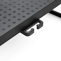 Mind Reader Black Metal Monitor Stand Riser