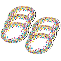 Ashley Productions Oval Confetti Magnetic Whiteboard Eraser, 6ct.