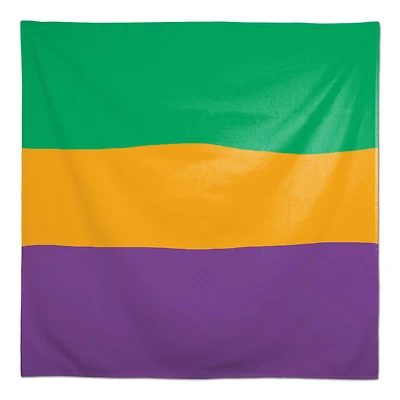 58" Stripes Mardi Gras Tablecloth