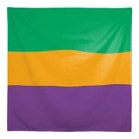58" Stripes Mardi Gras Tablecloth