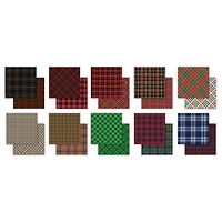 Craft Consortium Tartan Double-Sided Paper Pad, 6" x 6"