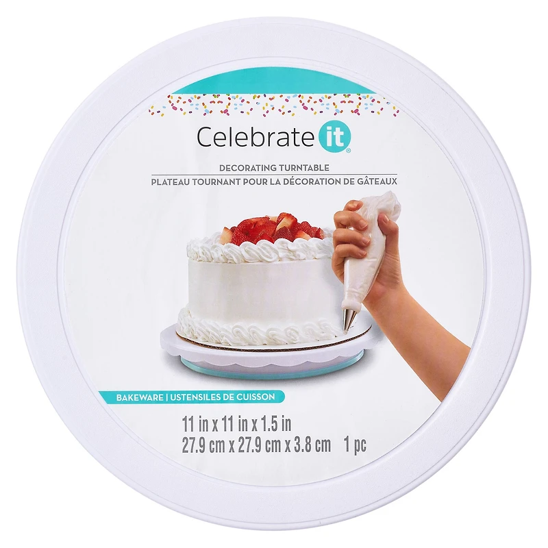 Turntable Cake Stand by Celebrate It™