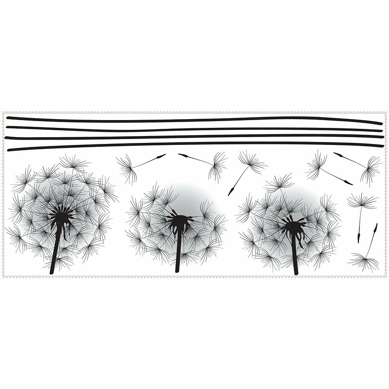 RoomMates Whimsical Dandelion Peel & Stick Decals