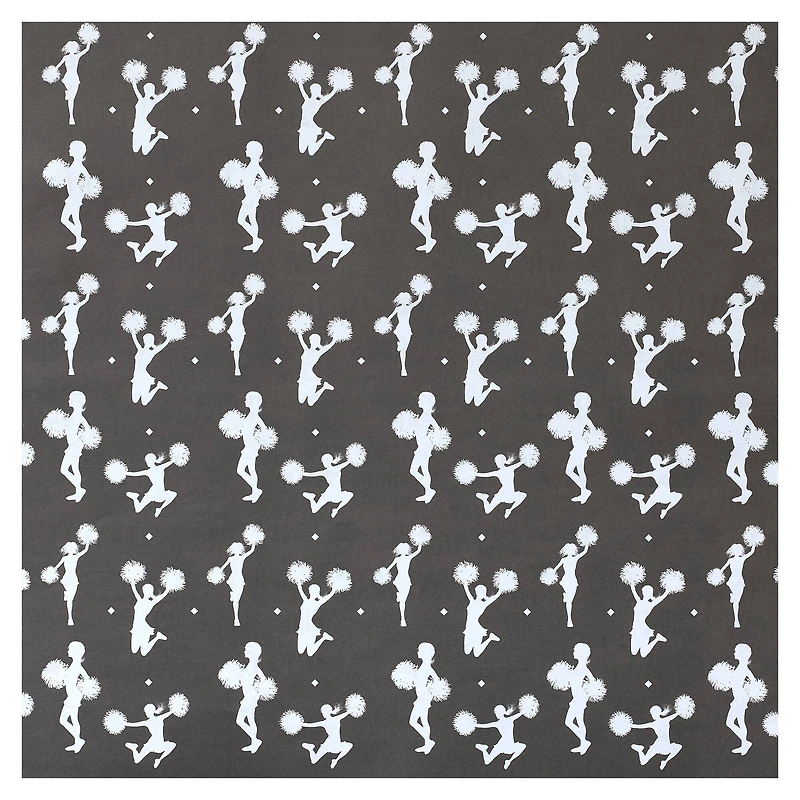 Black & White Cheer Cardstock by Recollections™, 12" x 12"