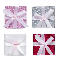 Mini Pink, White & Silver Gifts, 4ct. by Ashland® 