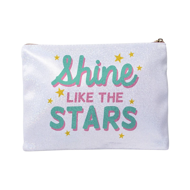 Craft Express Sublimation Glitter Makeup Cases, 4ct.