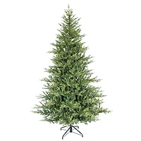 7.5ft. Pre-Lit Alberta Spruce Artificial Christmas Tree, Warm White LED Lights