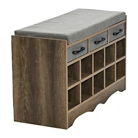Household Essentials 32" Storage Bench