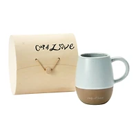 Hello Honey® Stoneware Mug in Wood Box, 8ct.