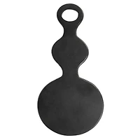 Hello Honey® 19.75" Black Avant-Garde Mango Wood Cheese & Cutting Board