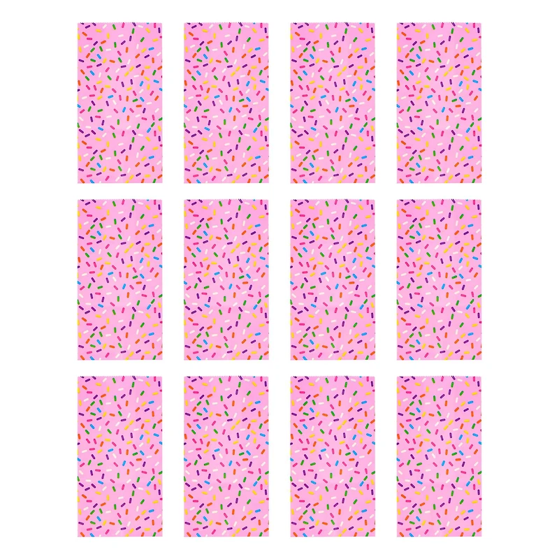 Pink Sprinkles Favor Bags, 12ct. by Celebrate It™