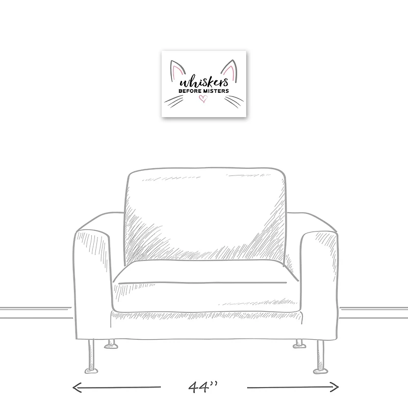 Whiskers Before Misters Canvas Wall Art