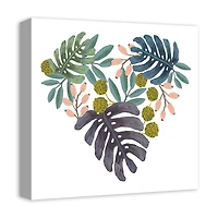 Tropical Leaves Canvas Wall Art