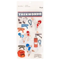 Tae Kwon Do Dimensional Stickers by Recollections™